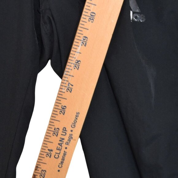 Adidas Y2K From 2010 Black 3-Stripes Track Pants Men’s L Zip Hem Retro OG - Picture 7 of 11